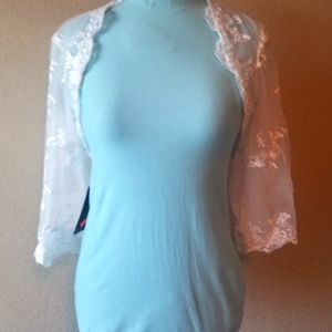 Lace Bridal Bolero Jacket